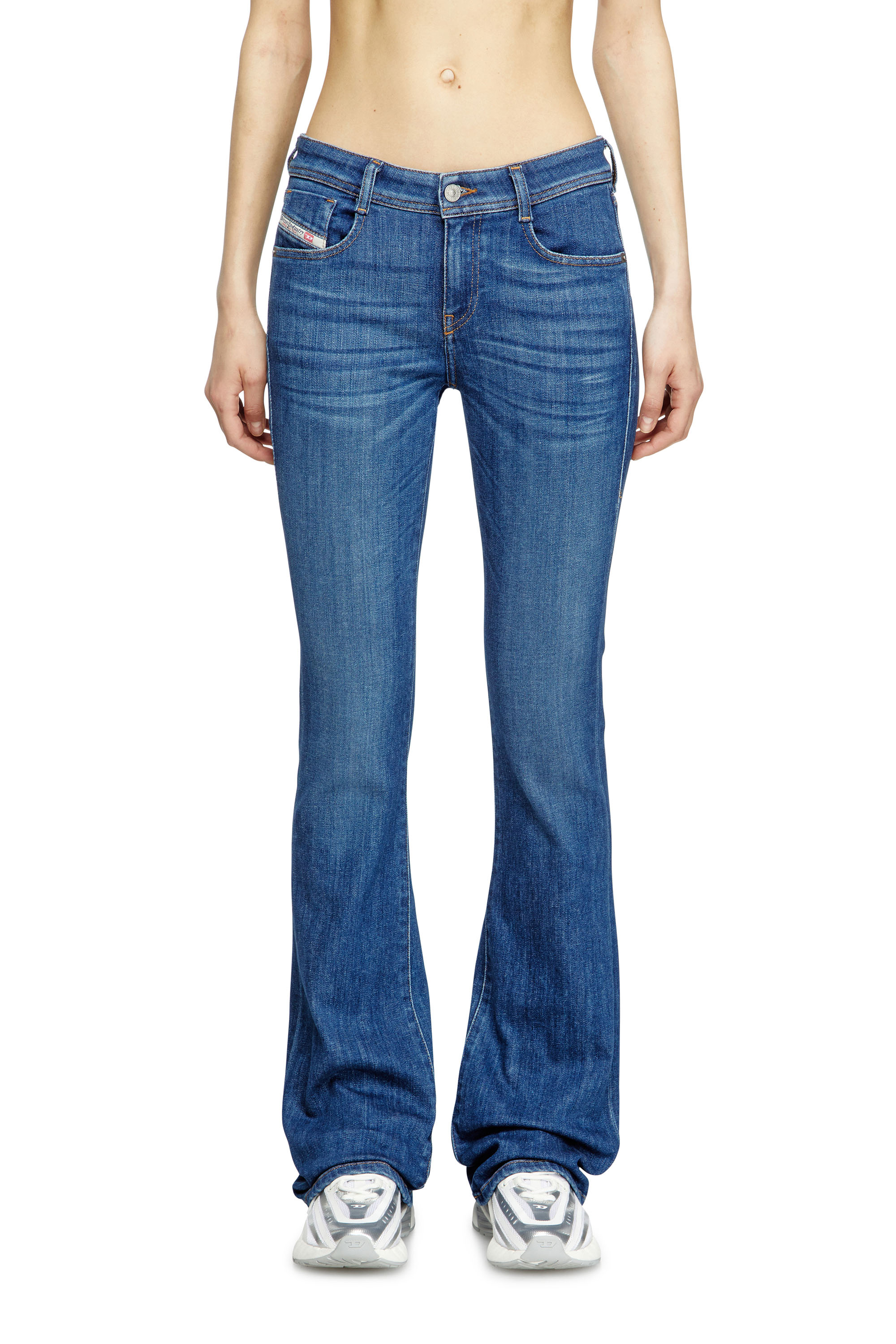 Diesel - Woman's Bootcut Jeans 1969 D-Ebbey 09M73, Medium blue - 2